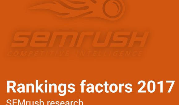 SEO Fatores de Ranqueamento 2017 – Pesquisa SEMrush