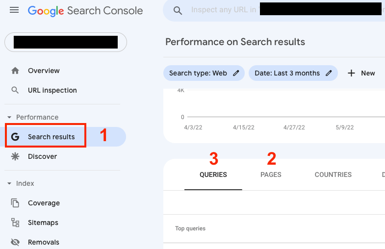 Utilize o GSC antes de atualizar seu site.